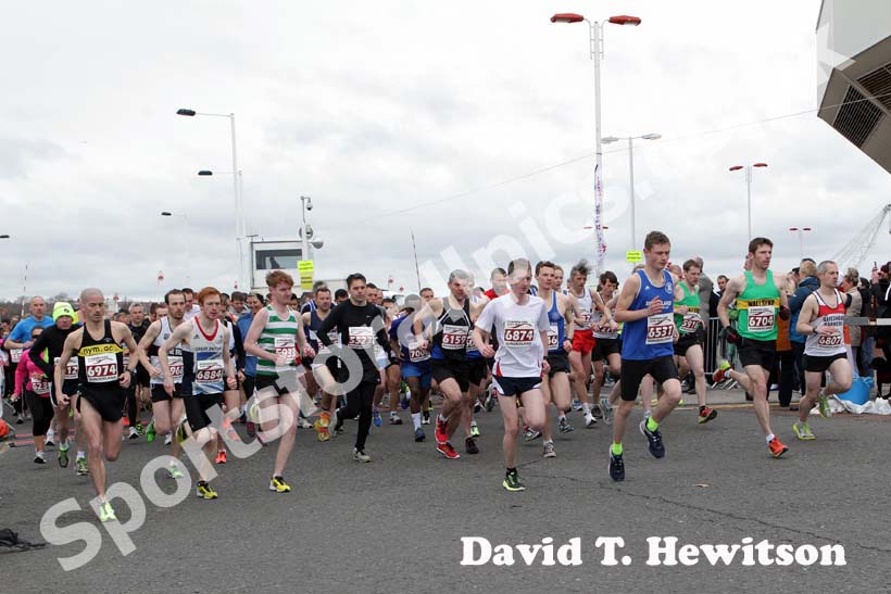 Start of the Sunderland City 10k.
